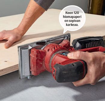 Linoleumpöytälevy - näin teet sen Linoleumpöytälevy - näin teet sen